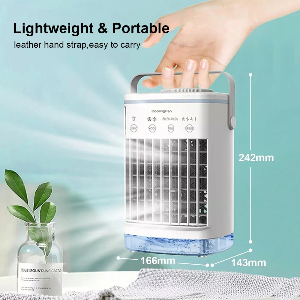 Portable Air Conditioner - Ice Water Fan & Humidifier